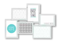 Cadre DETROIT 6 vues